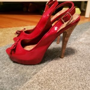 High heel shoes